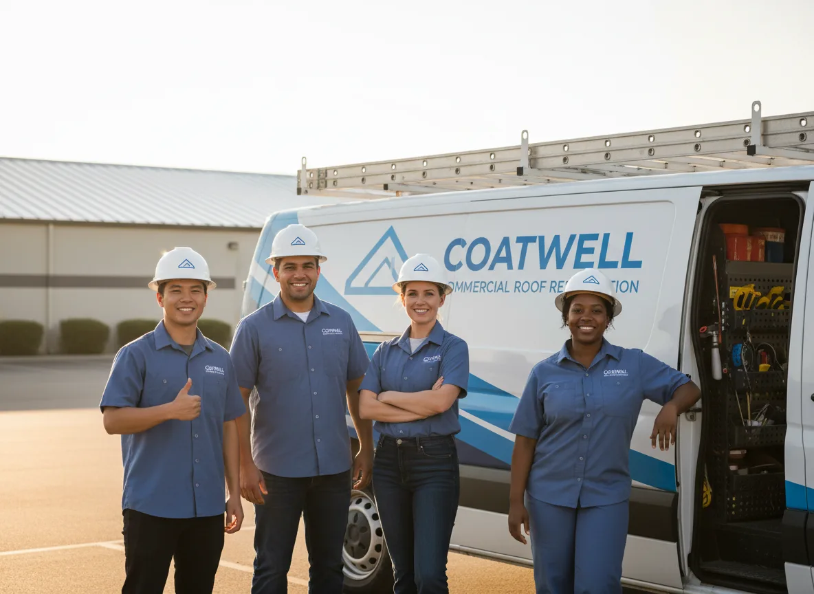 Commercial roof coating company in Benton Ridge, OH